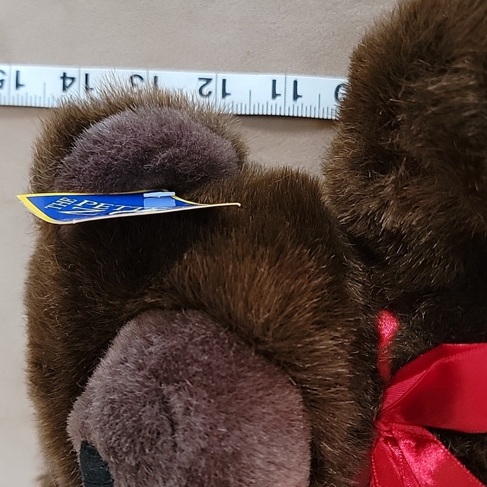 Vintage The Petting Zoo 14" Brown 1994 Teddy Bear NWT - Picture 6 of 8